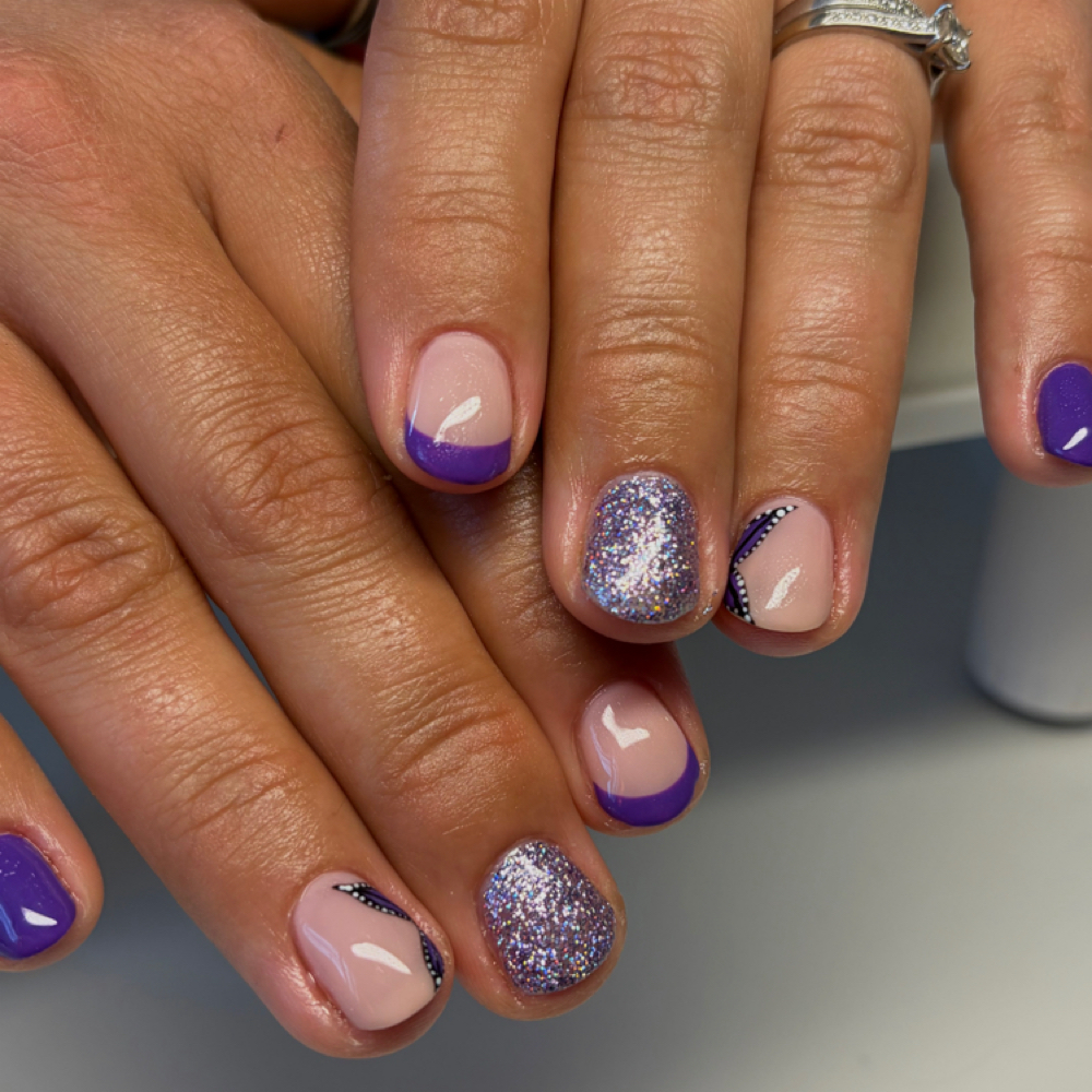New Buildergel Manicure at Polished by Cam in Montrose, PA