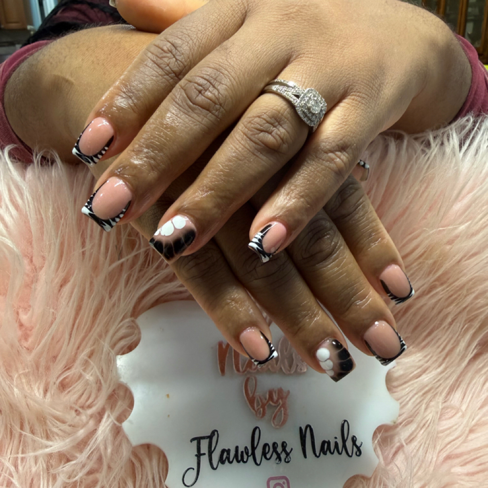 Short Refill at Beyond  Nails in Queens, NY