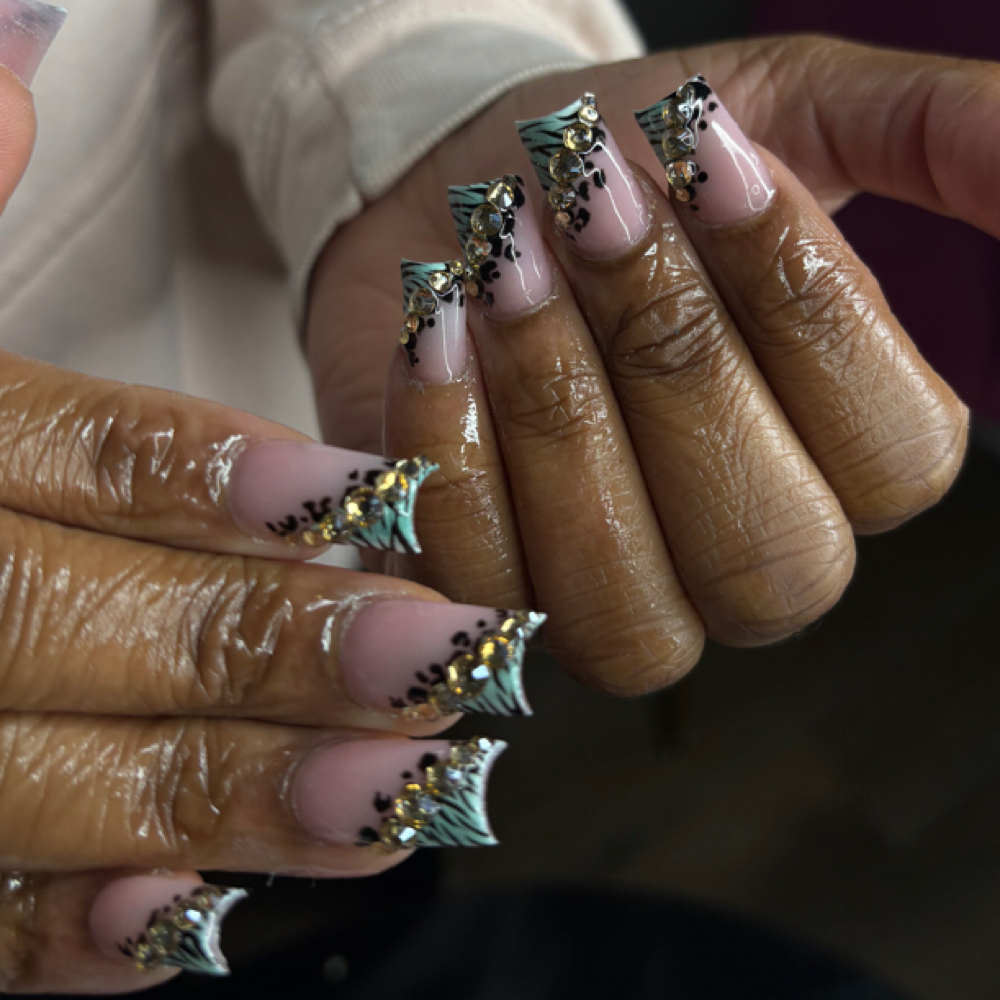 FULL SET (SHORT OR MEDIUM) at Invy The Nail Bar in Little Rock, AR