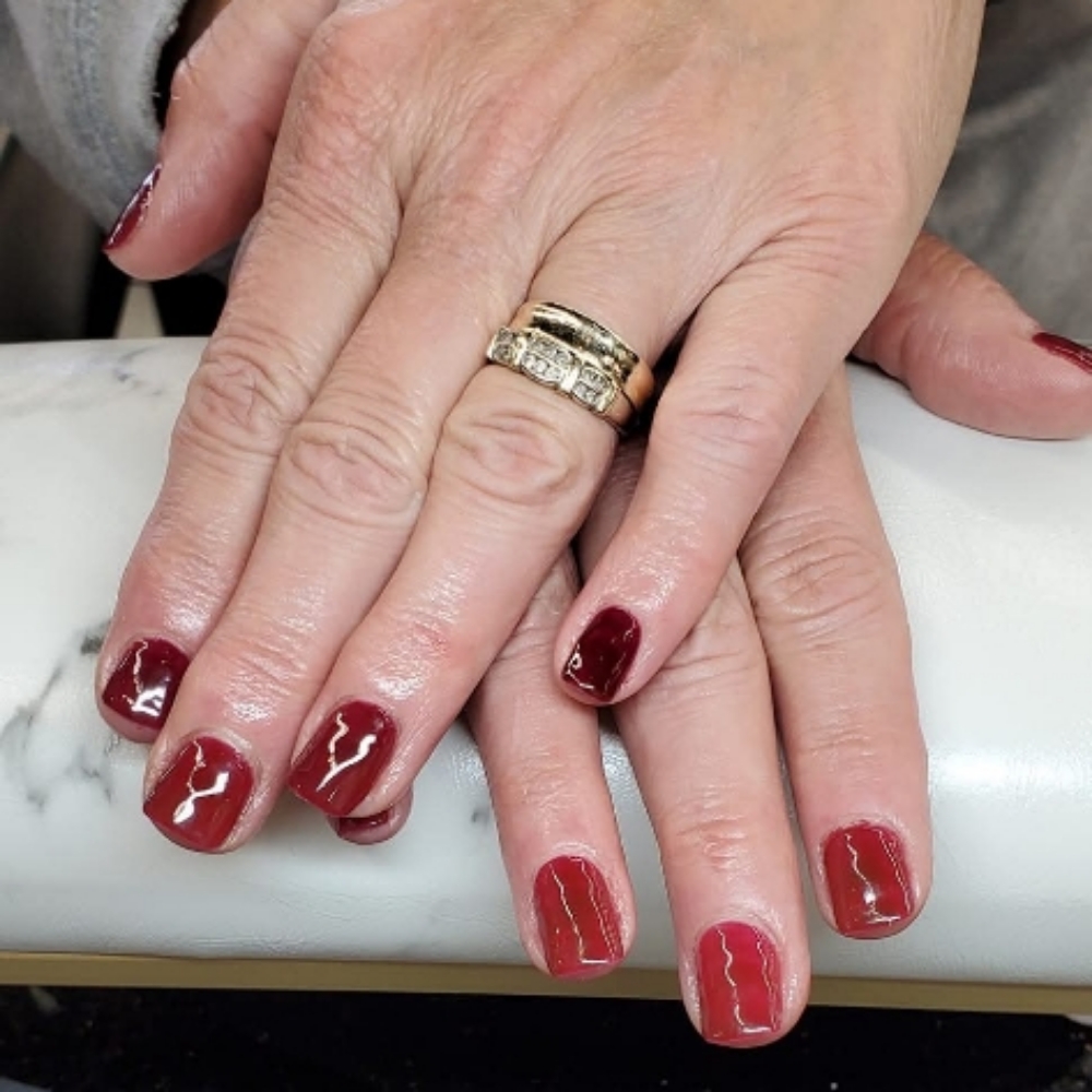 Gel Manicure by Megan at The Hair Lounge in winfield, KS