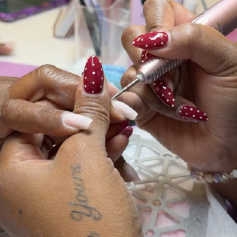 *ADD-ON ONLY* Detailed Manicure at Kiki’s Nail Palace in Land O’ Lakes, FL