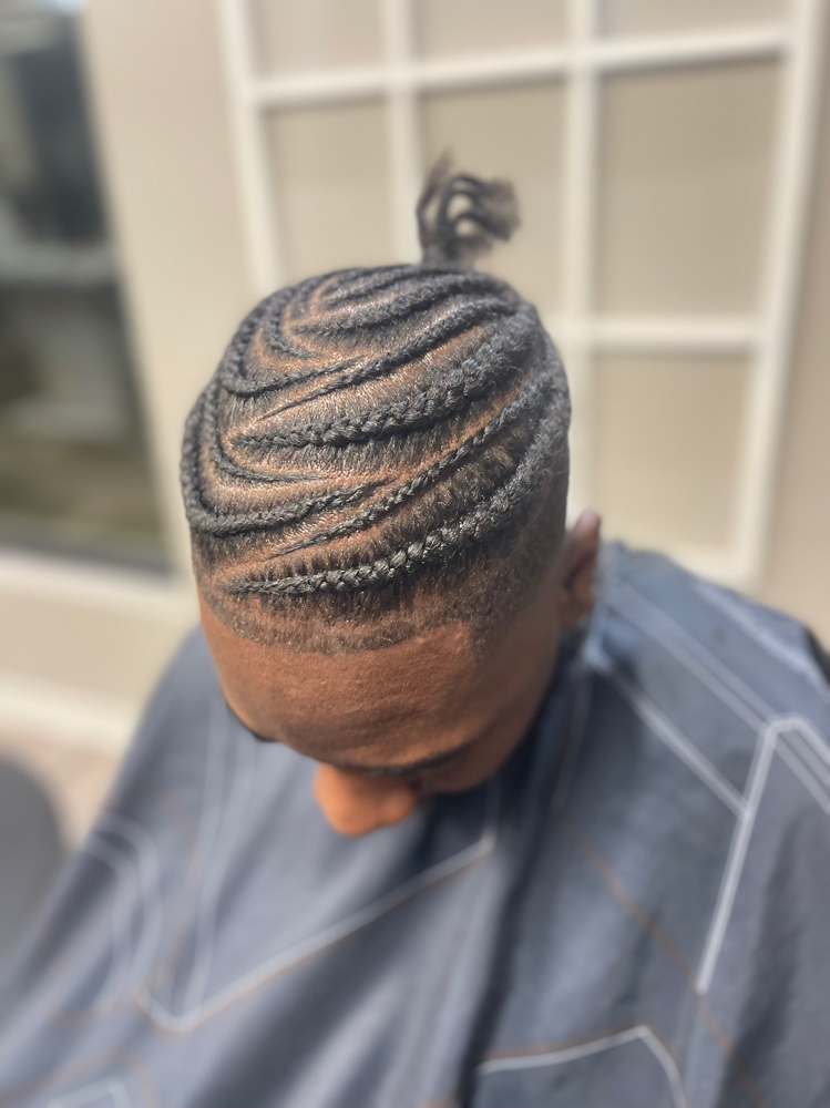 Cornrows W/O Extension at MGA’Signatures in North Liberty, IA