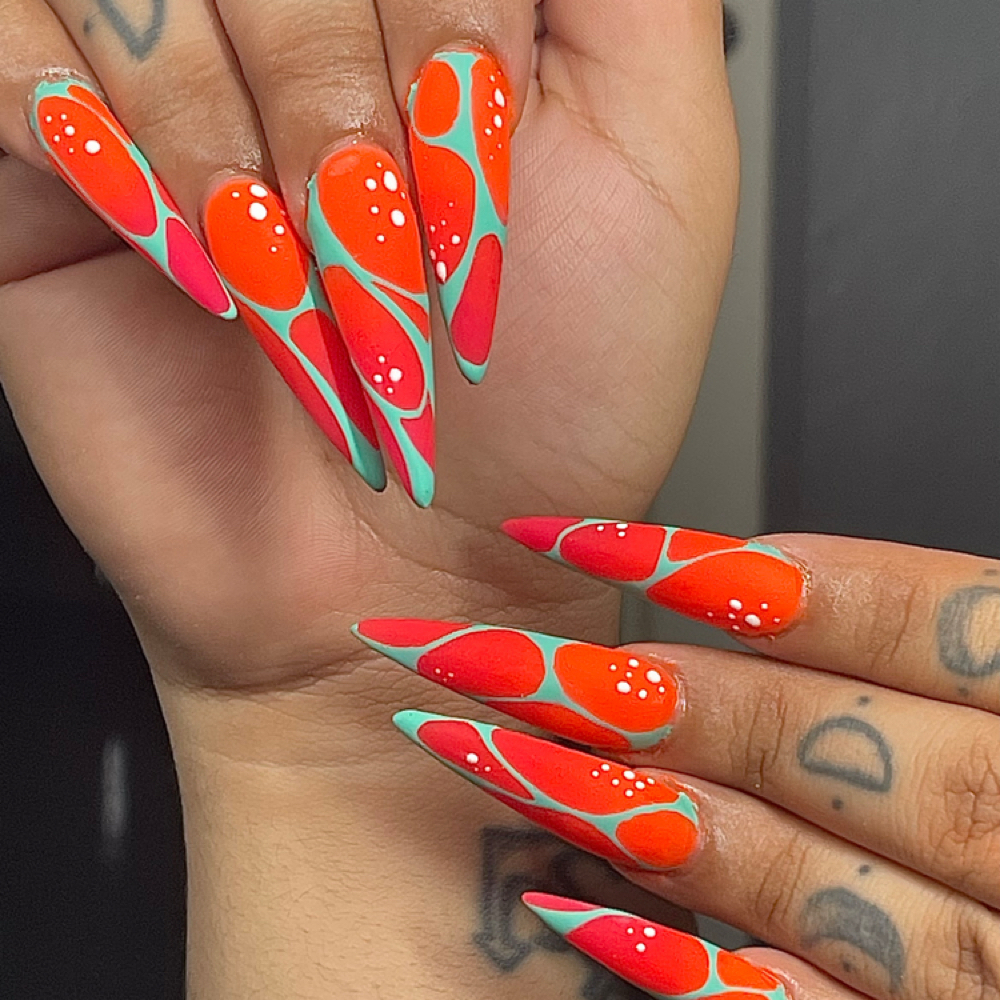 2XL Acrylic Refill at Kaisha Nailz in Lawrence, MA