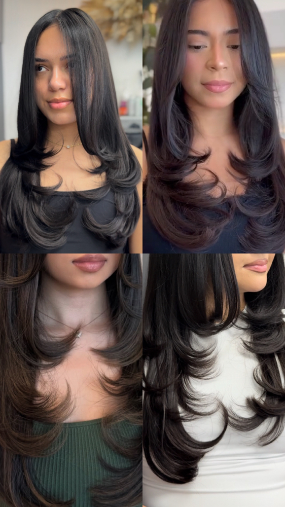 Custom Cut at Judistylist in Mansfield, TX