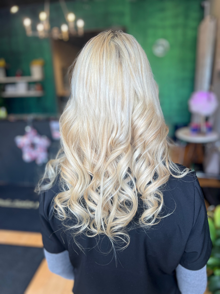 Blonding Long Hair
