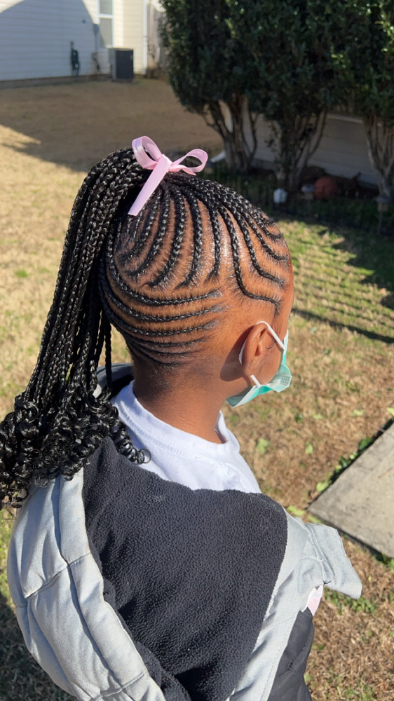 Braids W/Extensions Age 1-5