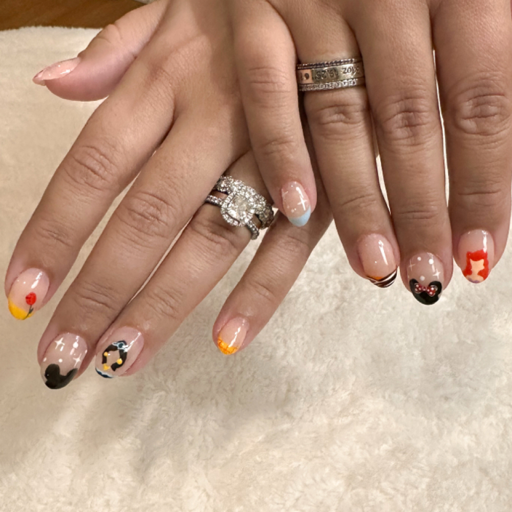 Hard Gel Manicure at The Buff Bar in New Bedford, MA