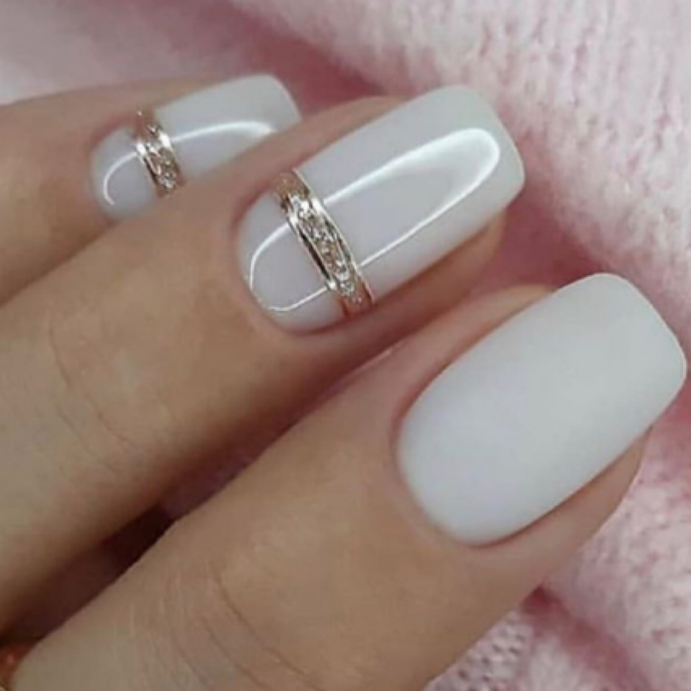 Signature Full No-Chip Gel Manicure at GV nail studio in Berwyn, IL