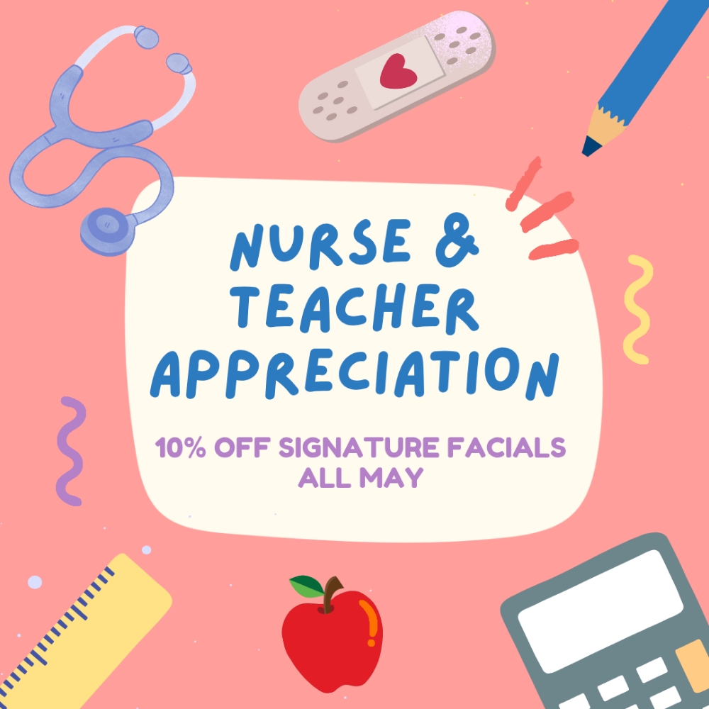 Nurse & Teacher Appreciation Month at The Skin Mage Spa in Dallas, GA
