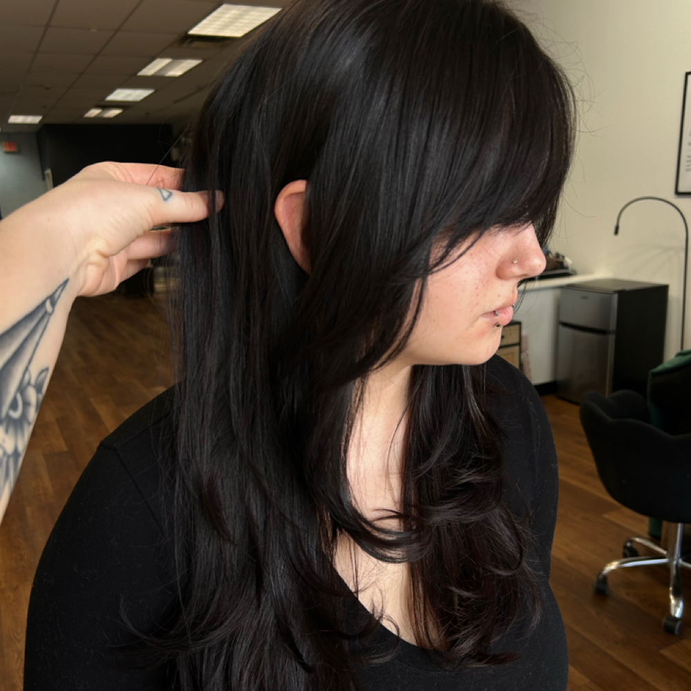 Womans Cut + Style at Black Comb Society in Peoria, AZ