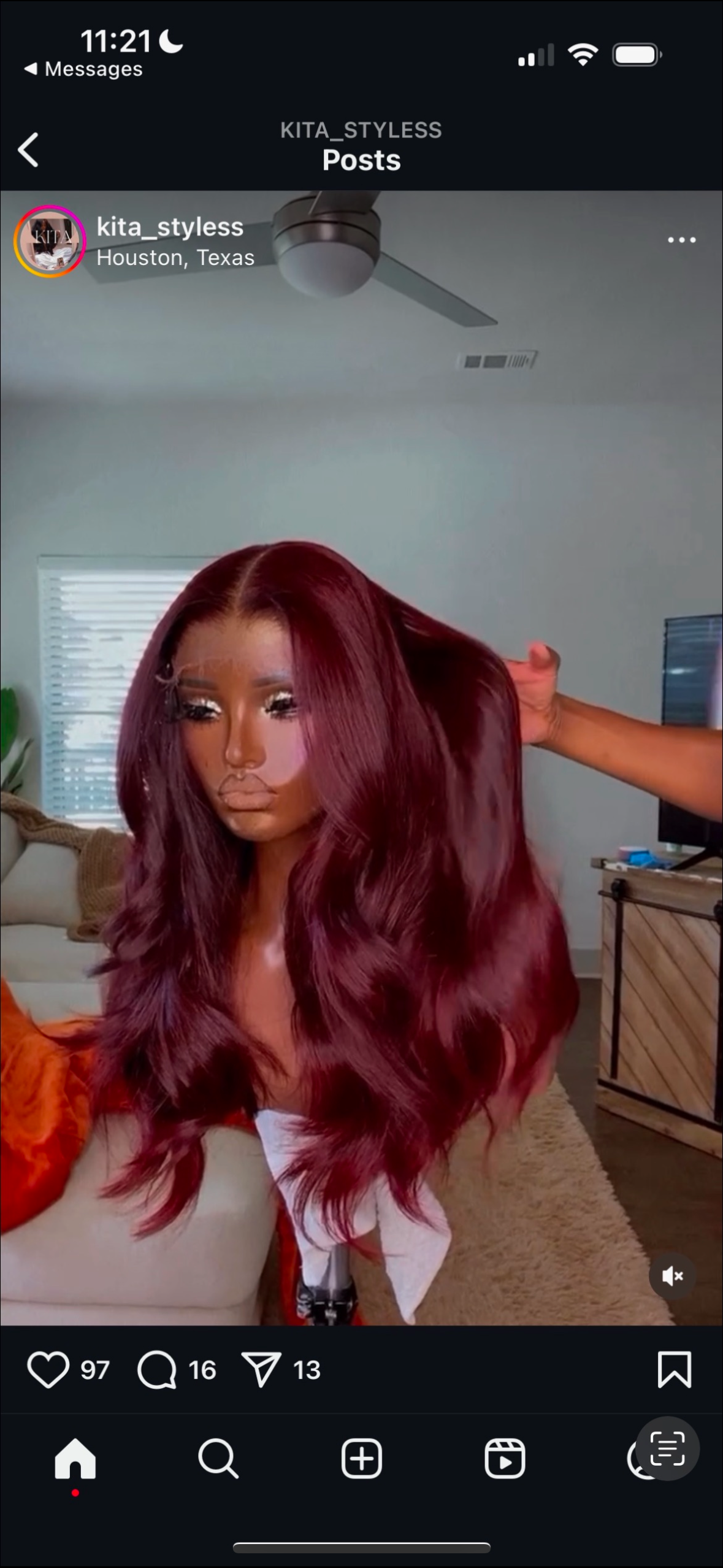 Lace Closure Wig Install (only)
