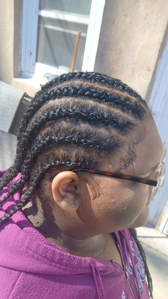 Feed In Cornrows