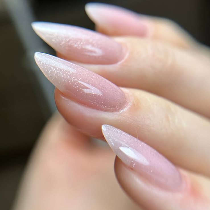 DRY MANICURE + GEL OVERLAY (LONG)