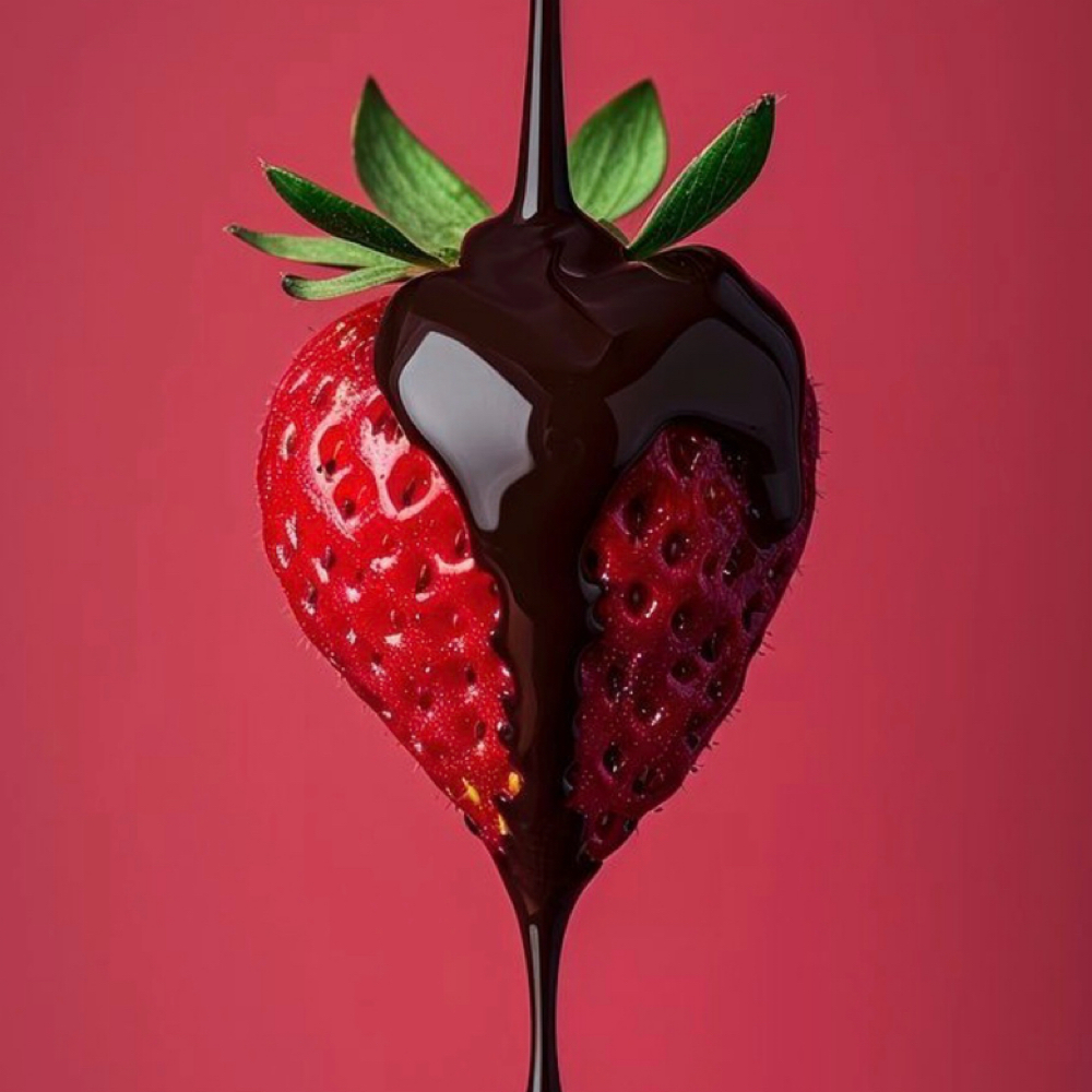 Strawberry Chocolate Glow 💗🍓🍫