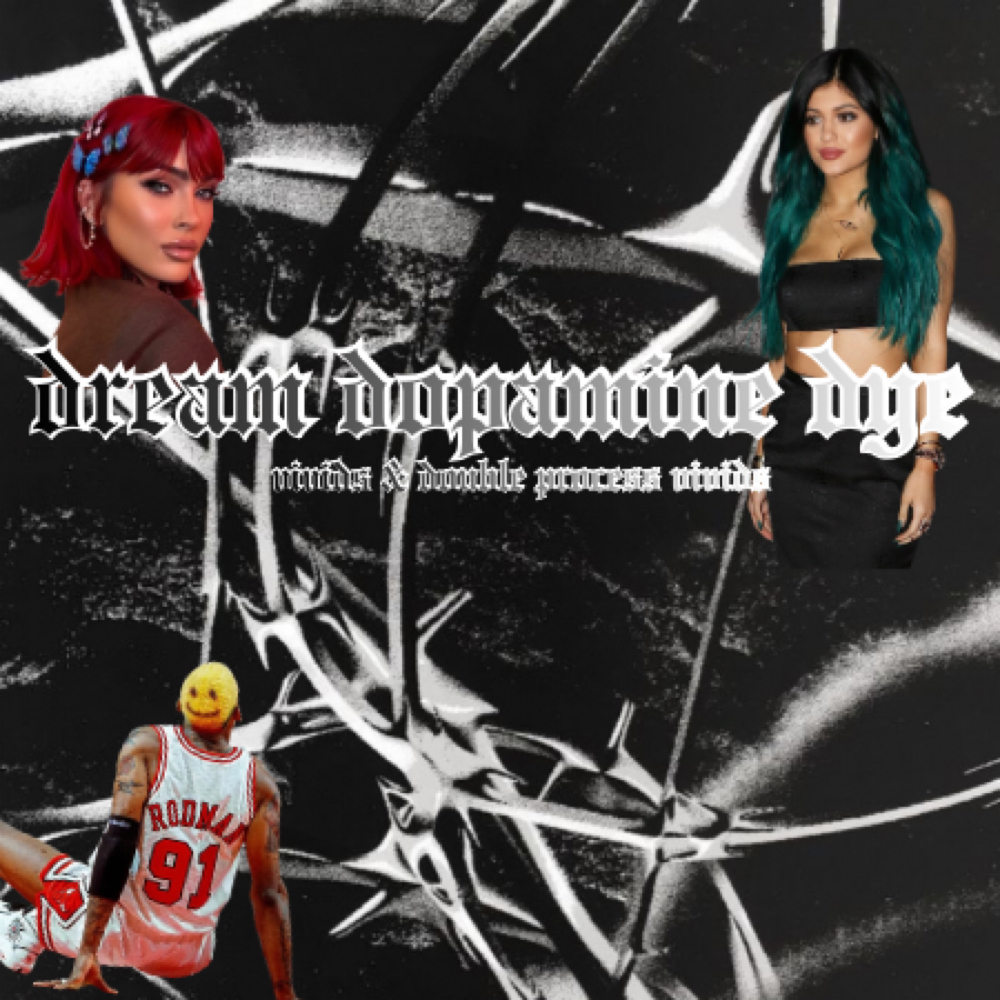 🎨🐦‍⬛ dream dopamine dye ☁️⚰️🎨🦋 at Amanda Pepe in Pawtucket, RI