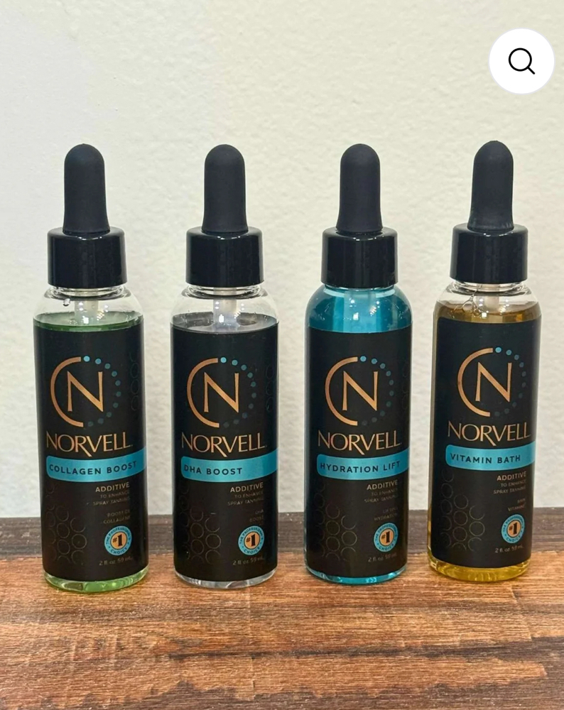 Add-on: Tan Booster Additive at Glow-Up and Go Spray Tanning in Rockford, IL