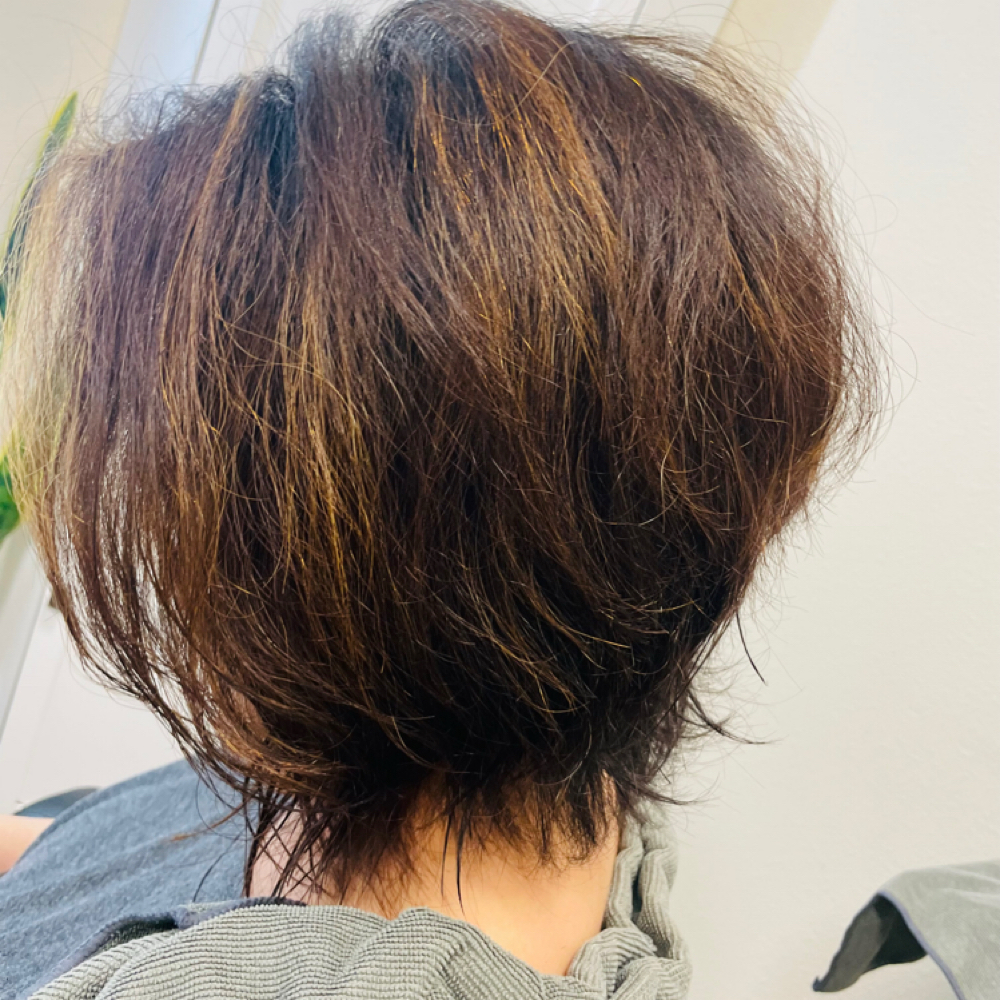 11 Hair Root Perming 发根烫 at Lee Chen Hair Studio in Diamond Bar, CA