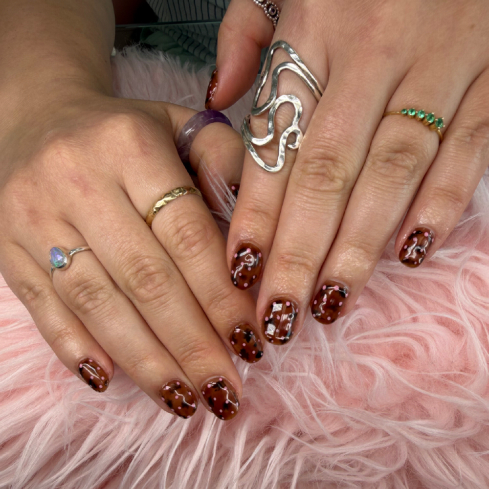 Builder Gel + designs at LauryNails in Greenacres, FL