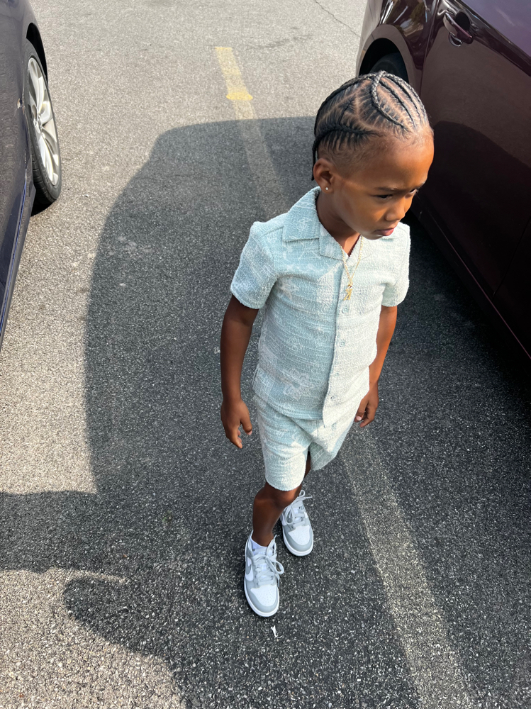 Toddler Boys braids (2yrs-5yrs)