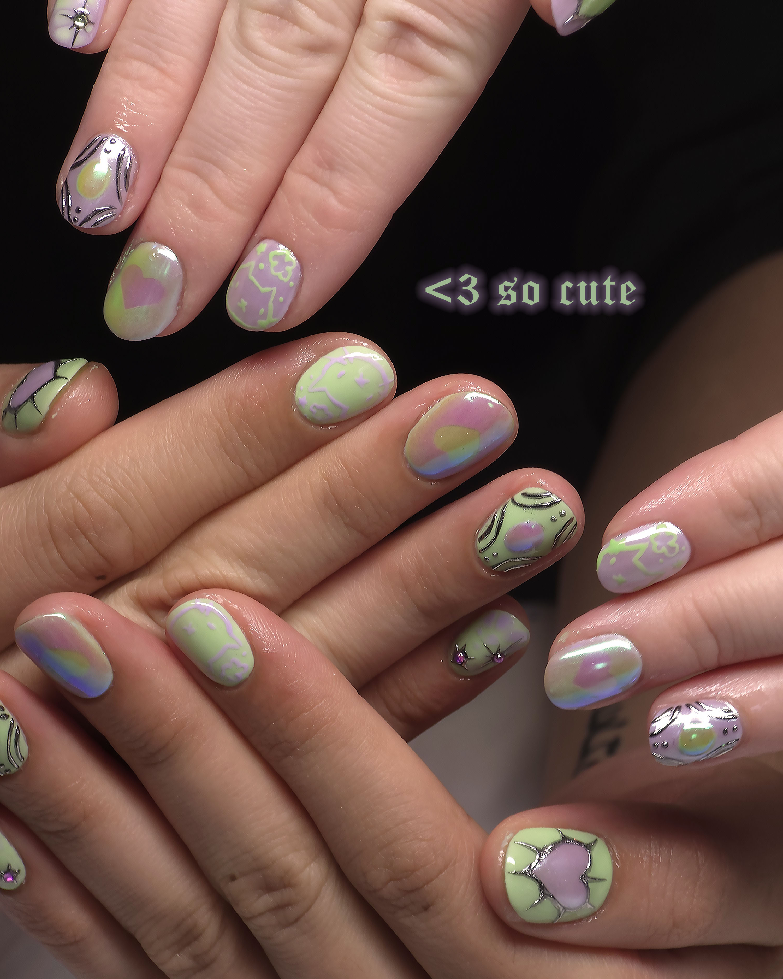 Couples' & Besties Gel Polish Mani