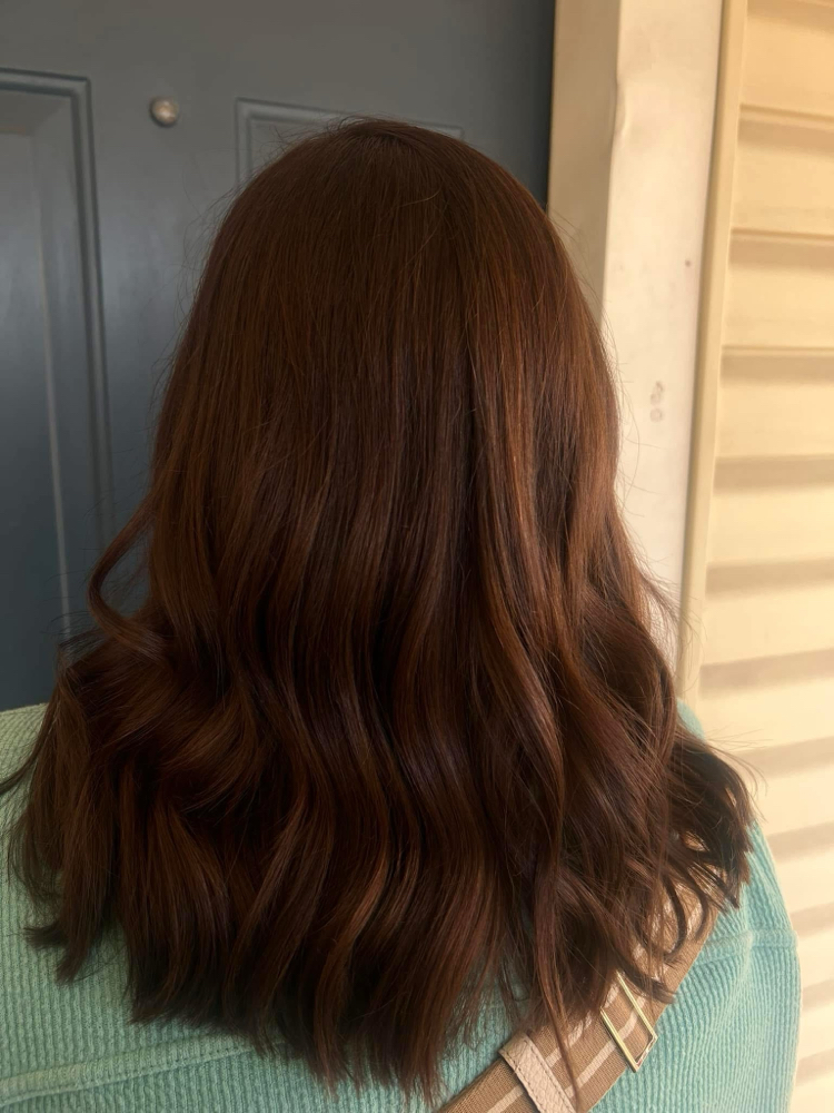 Root Touch Up With Cut