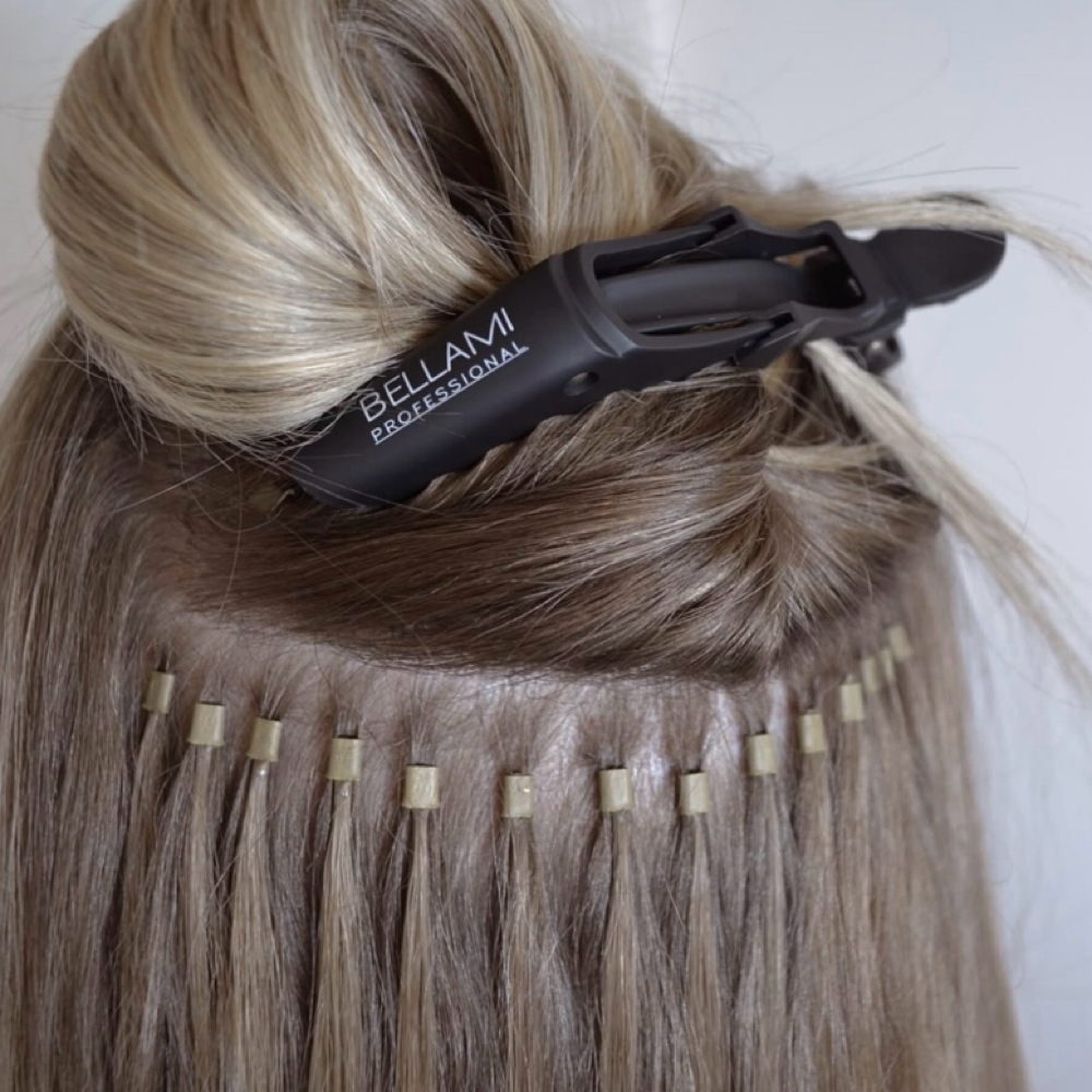 Tape in or I tip fillers at Fusions Hair Design in Libby, MT
