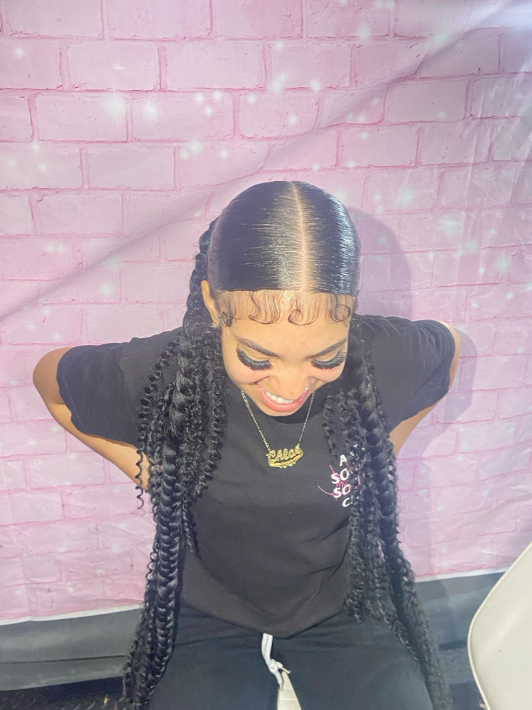 2 LOW BOHO BRAIDS