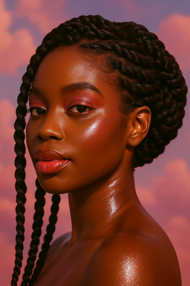 Flat Twist Updo