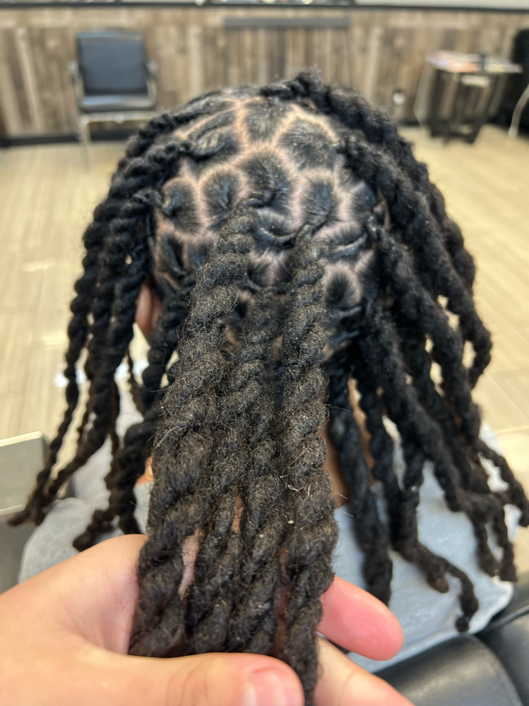 Retwist + 2 Strand Twist