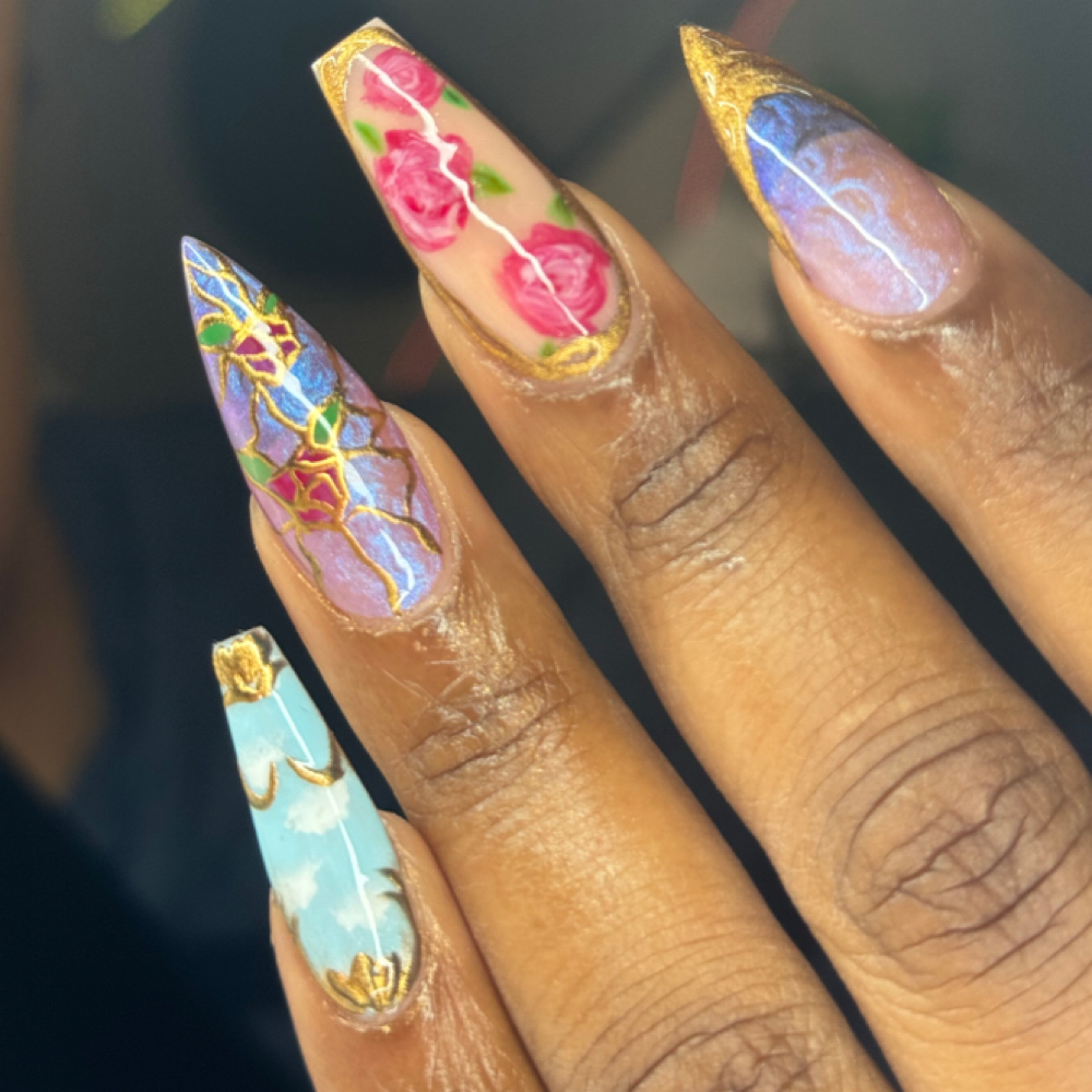 Nail Art at T | ROSE Studio in Fresno, CA