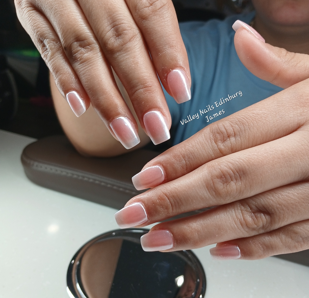 Acrylic Nails w/ gel (shellac)