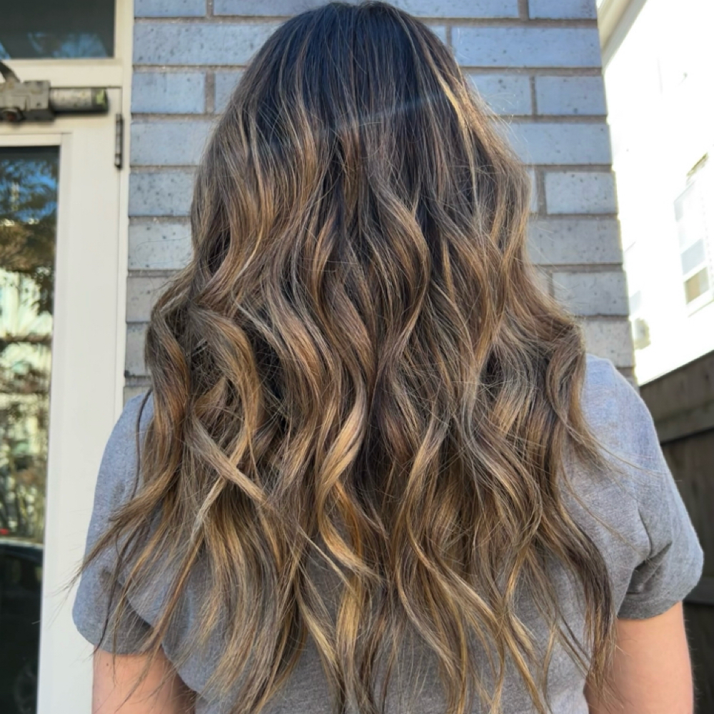 Partial Balayage at THE GLAM DEN in Medford, MA