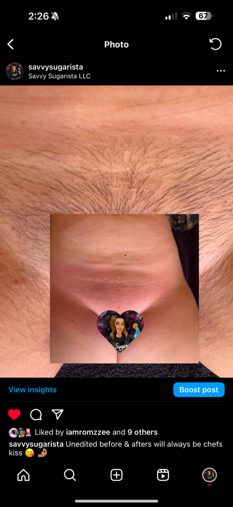 Brazilian New Client/ Over 6 Weeks
