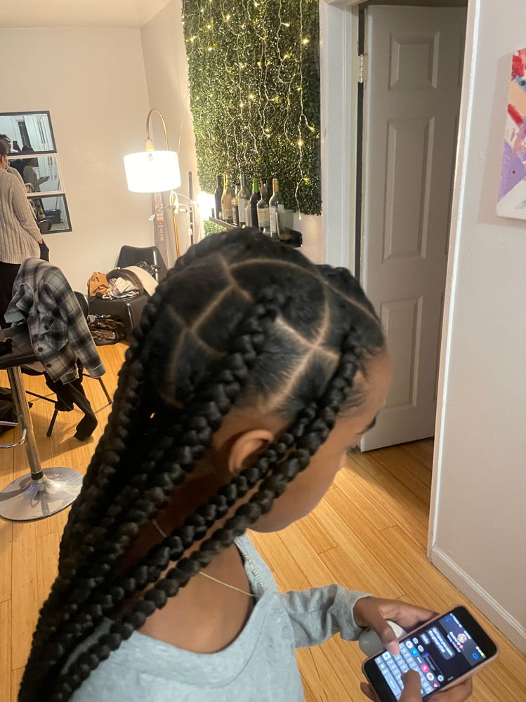 Kids Knotless Braids