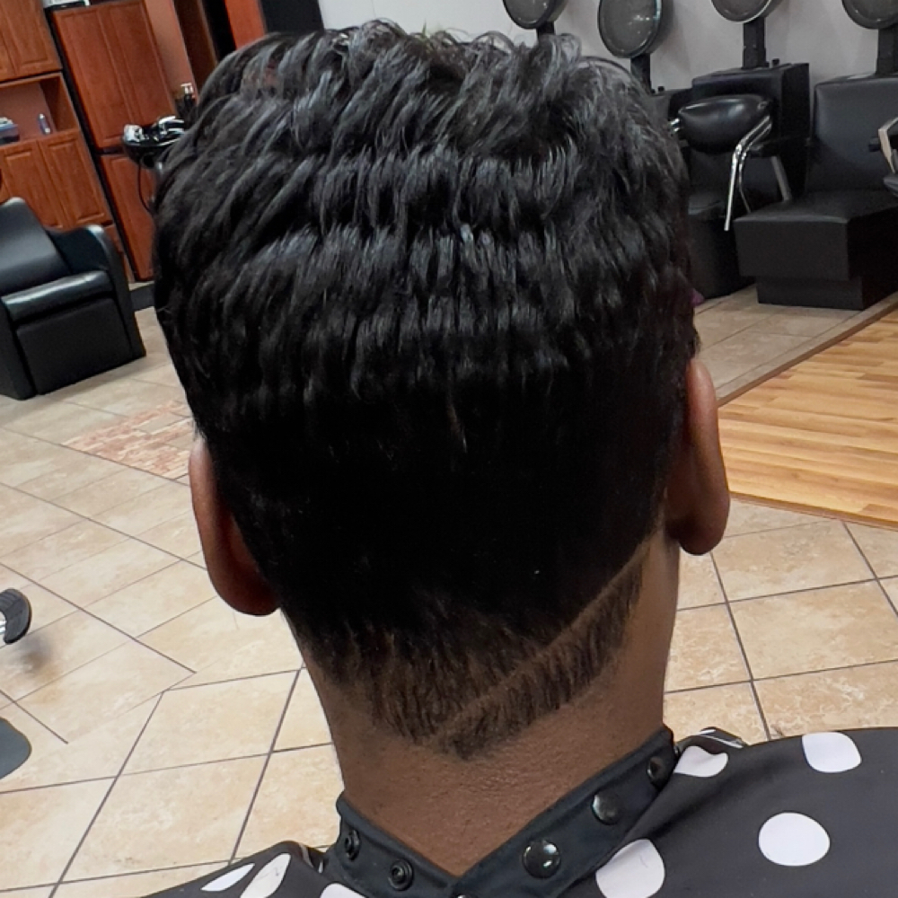 Partial Relaxer & Style at Kia Beauty in Columbus, GA