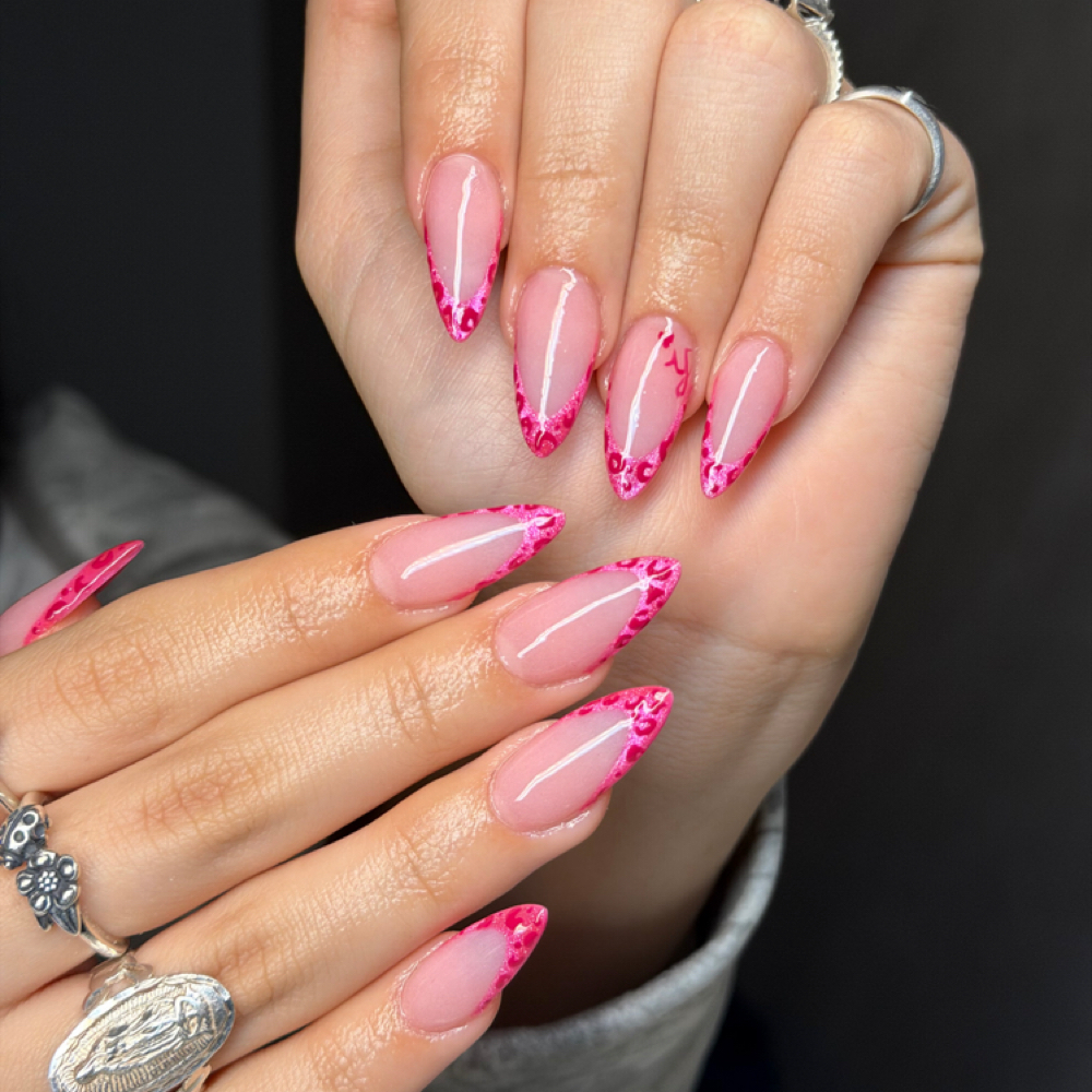 Medium Acrylic Set at Jenn Nail Studio in Cleveland, TX