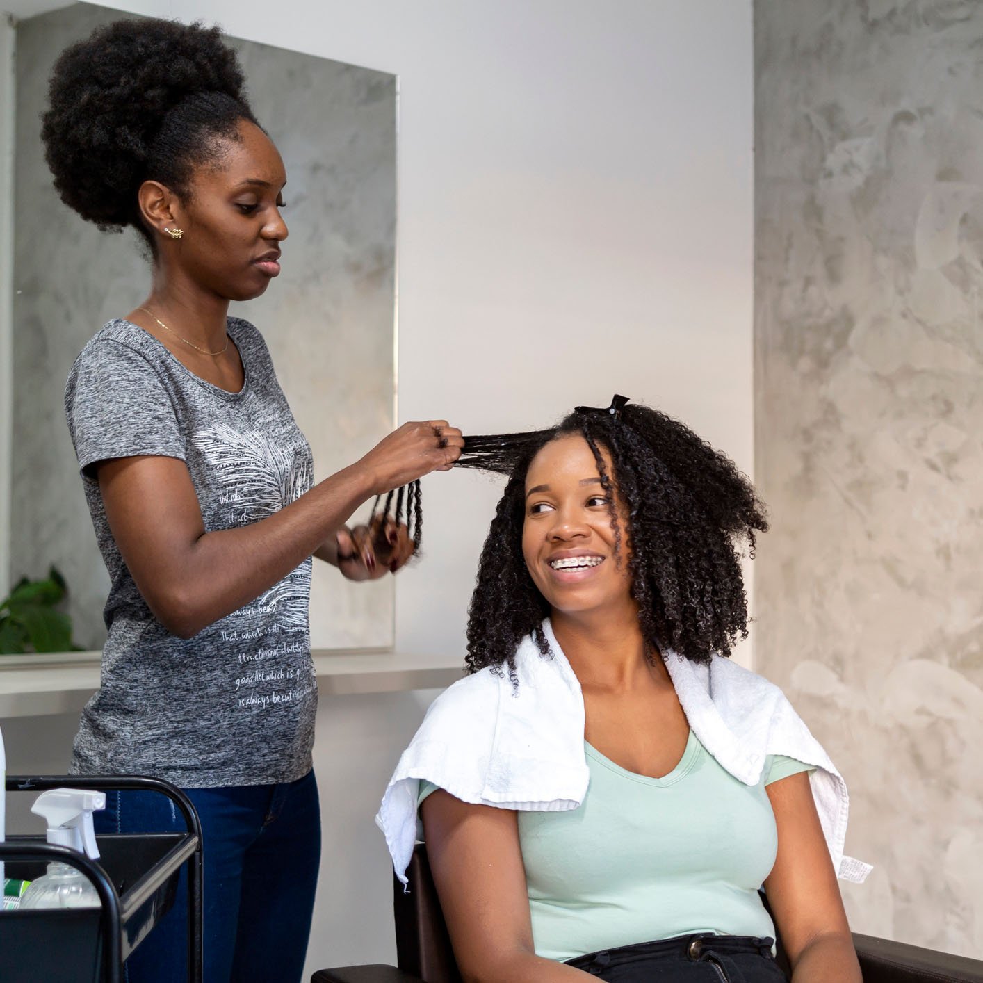 Consultation at The Art of Beauty School & Salon in Maricopa, AZ