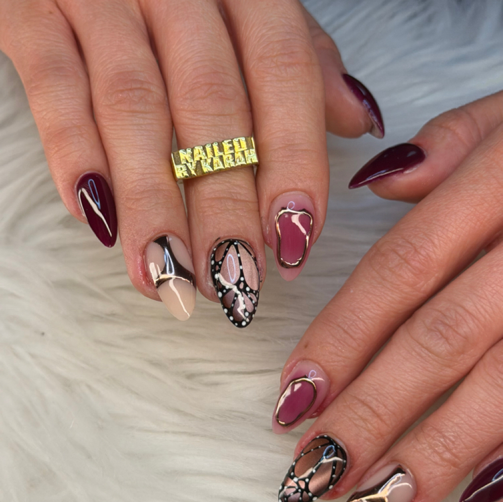 Nailed By Karah - 5 To 8 Designs at Hairway to Heaven Salon in Johnstown, PA