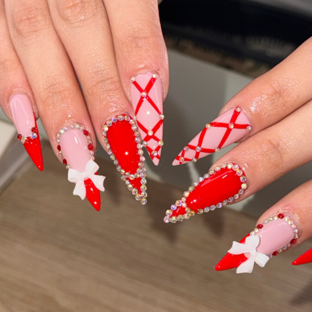 Gel X Full Set- Long at Hair&NailsbyHay in Angleton, TX
