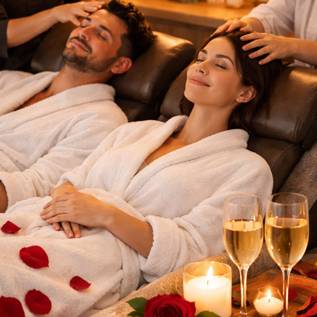 Romance & Roses Duo Head Spa at Zon Salon in Wyandotte, MI