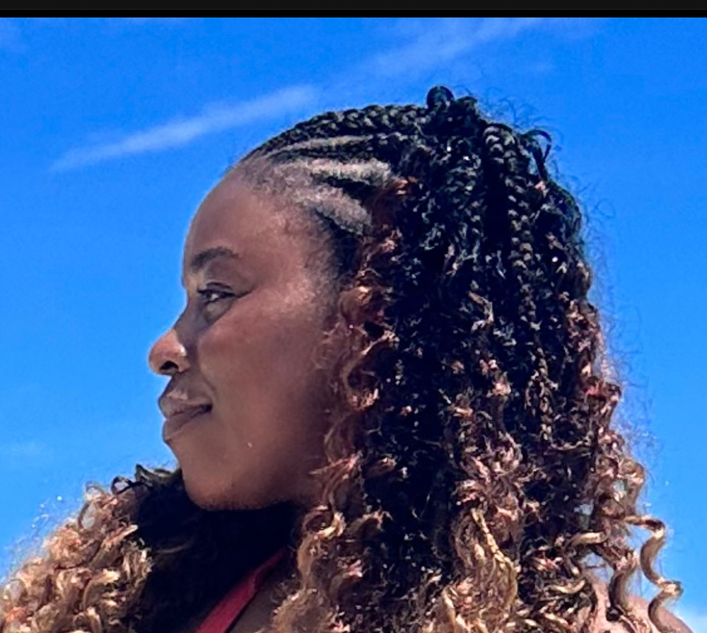 Half Cornrows, Half Extensions