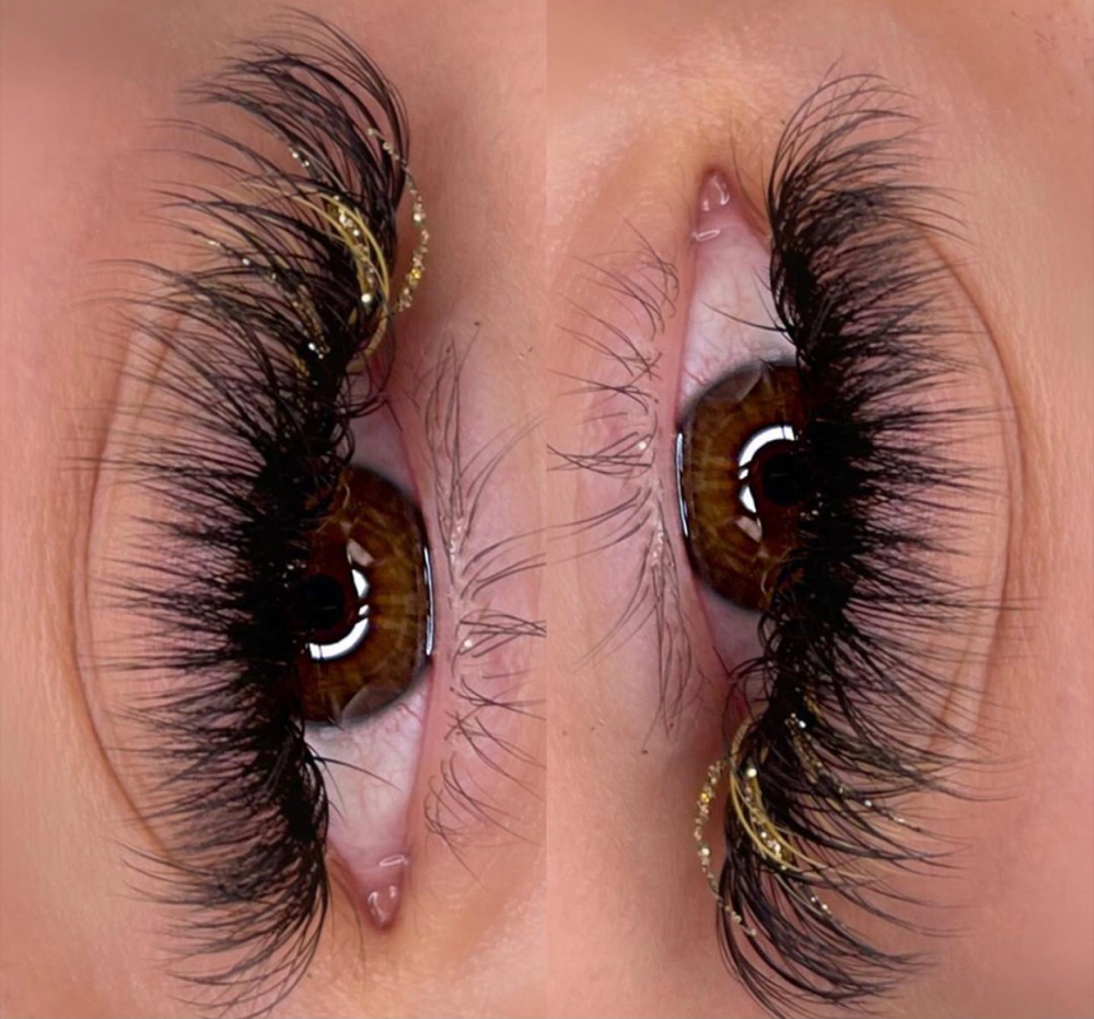 Add On Glitter Lashes