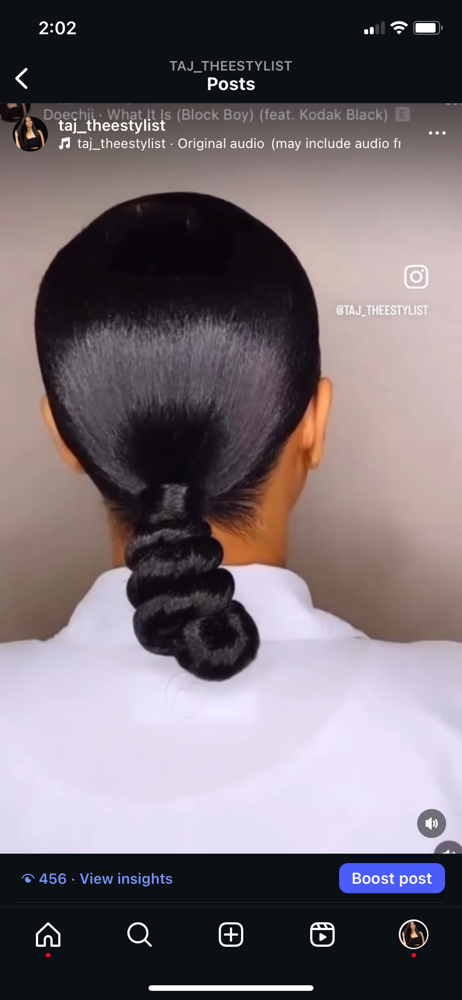 Ninja Bun (low) at Aramati by Taj in New Braunfels, TX