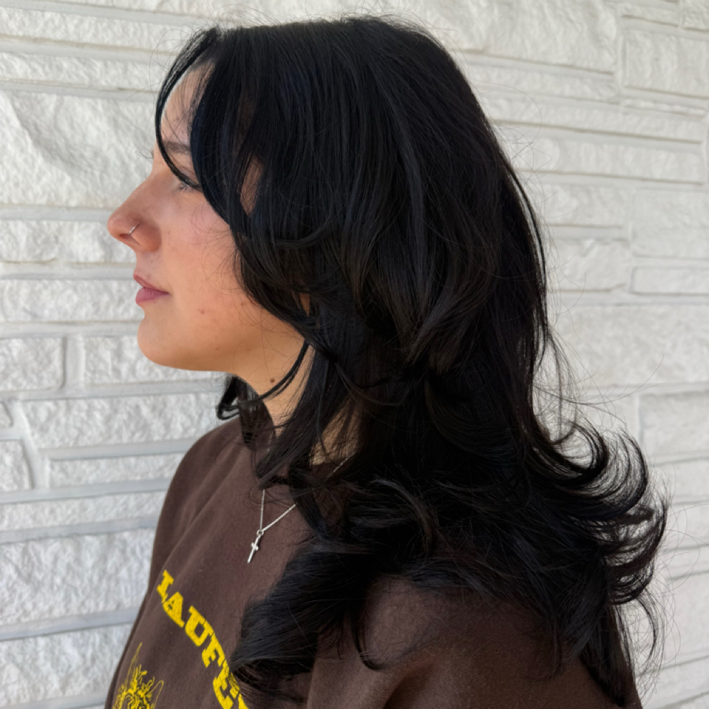 Vivian Special - Wash and Blowout at BusyScissorhands in Vista, CA