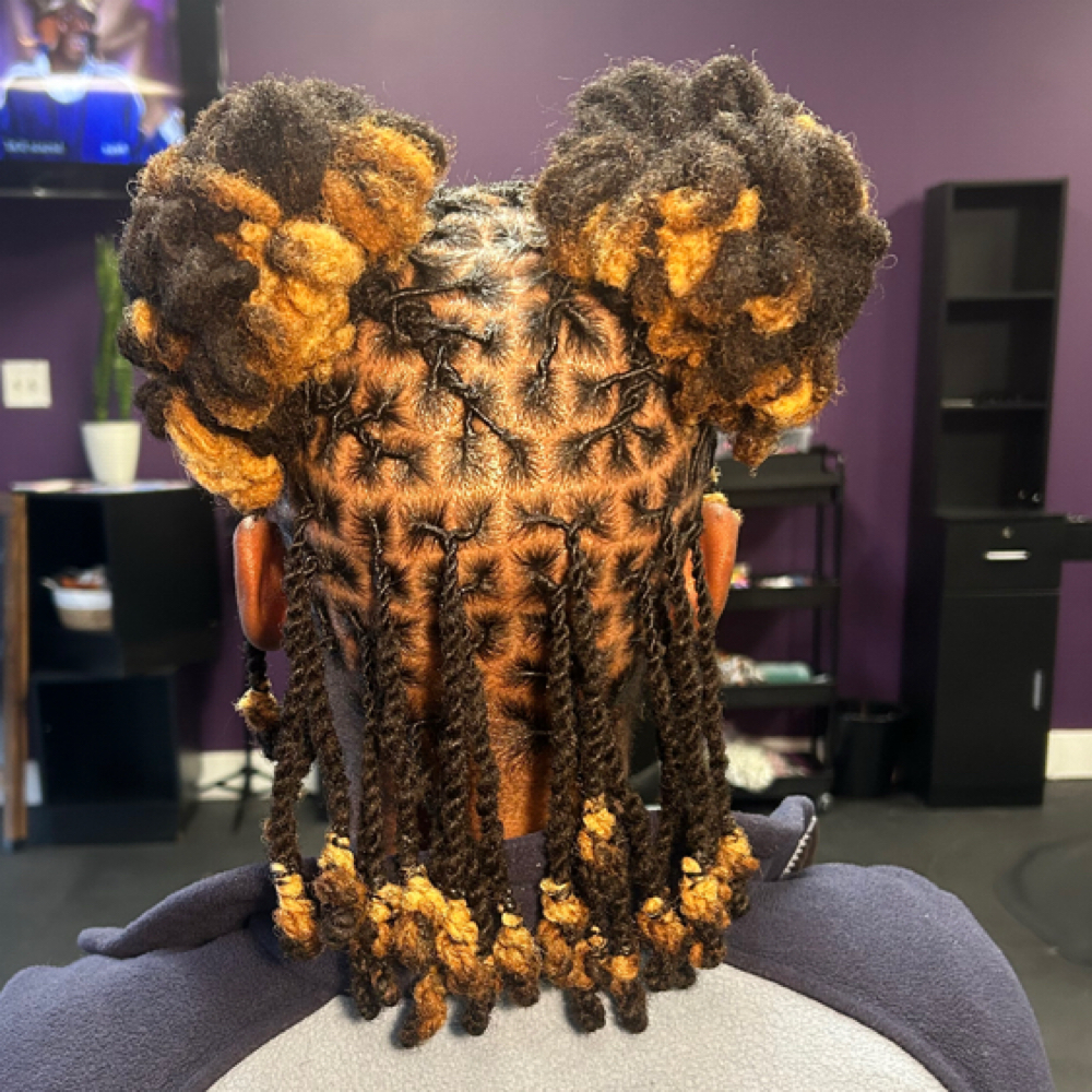Loc Retwist at Michelle Wapples in Columbus, GA