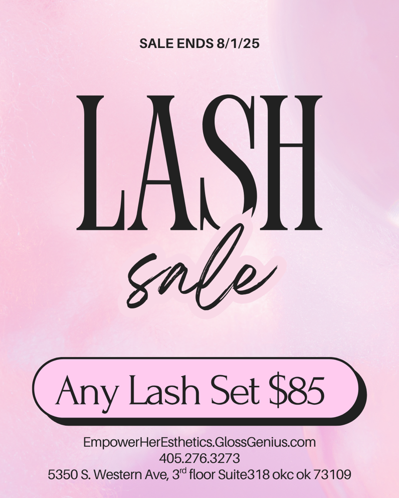 SUMMER LASH SALE -ends 8/1/25
