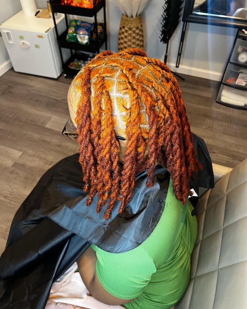 Loc retwist at Delor Beauty in Crofton, MD