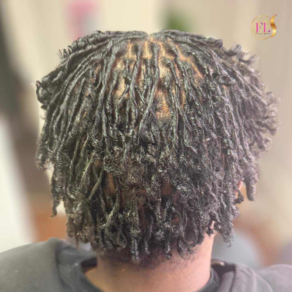 Traditional Small Starter Loc at FoxxiLoxx in Duncanville, TX