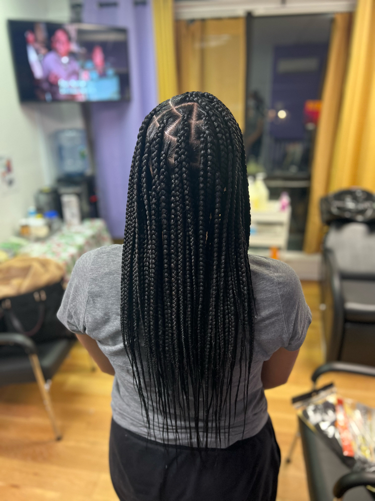 Knotless Braids ( Medium )