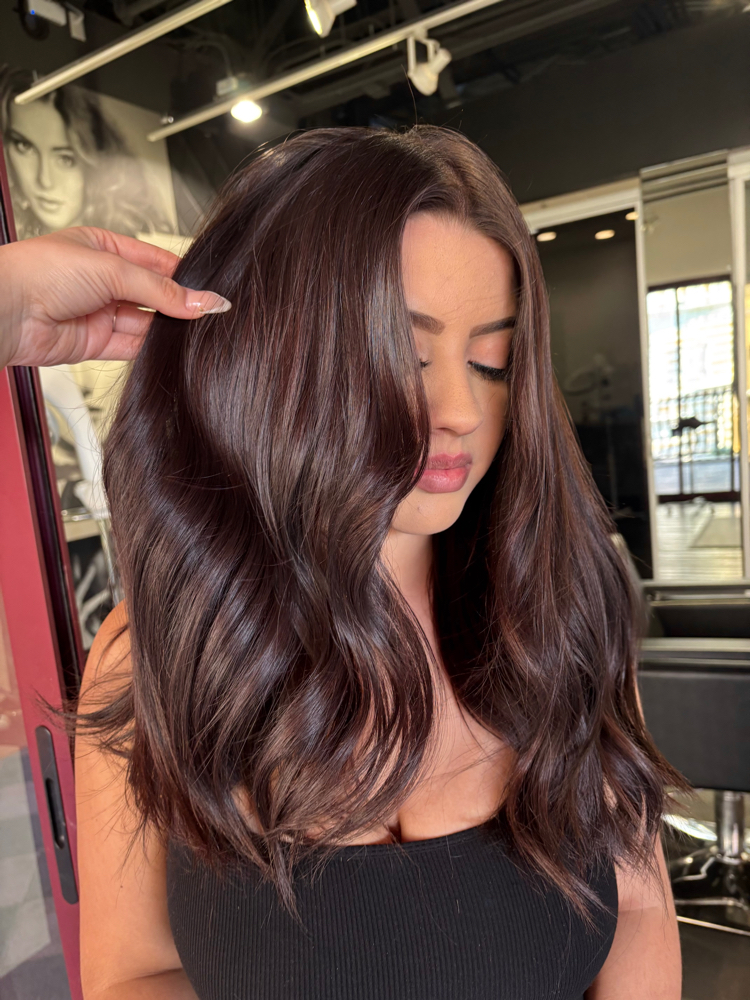 Full Head Chocolate Brown at Dreahhstyleslv in Las Vegas, NV